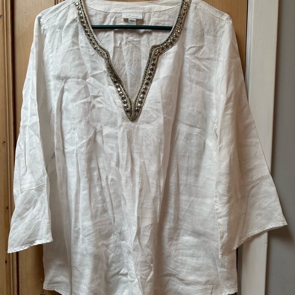 J.Jill love linen size large top
